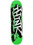 Think Spray Tag Green/White Deck  8.25 x 31.875