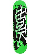 Think Spray Tag Green/White Deck  8.25 x 31.875