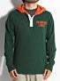 The Hundreds Shop Hooded Rugby
