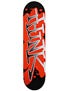 Think Spray Tag Black/Orange Deck  7.7 x 31.7