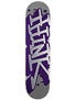 Think Spray Tag Silver/Purple Deck  7.6 x 31.5