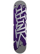 Think Spray Tag Silver/Purple Deck  7.6 x 31.5