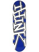 Think Blue & White Tag Deck  8 x 32