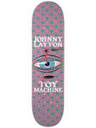 Toy Machine Layton Brainwash Deck  8.25 x 32
