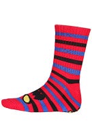 Toy Machine Monster Stripe Crew Socks