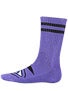 Toy Machine Sect Eye III Crew Socks Purple
