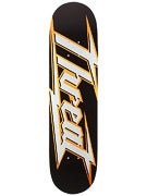 Threat by Zero Amped Orange Deck  7.875 x 31.5