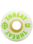 Threat by Zero Standard White/Green Wheels