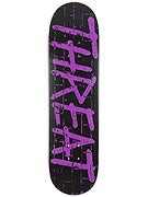 Threat by Zero Sprayed Purple Deck 8.25 x 32.25