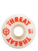 Threat by Zero Standard White/Red Wheels