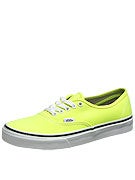 Vans Girls Authentic Shoes  Neon Yellow