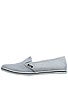 Vans Girls Slip-On Lo Pro Shoes  Glitter Grey