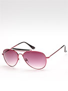 Vans Wingman Aviator Sunglasses Red