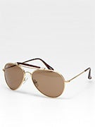 Vans Wingman Aviator Sunglasses Gold/Tortoise