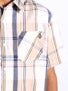Volcom Ex Factor Plaid S/S Kids Woven Shirt