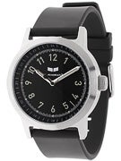 Vestal Alpha Bravo Rubber Watch  Black/Silver/Black