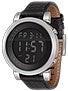 Vestal Digital Doppler Watch Brushed Black/Silver/Black