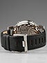 Vestal Digital Doppler Watch Brushed Black/Silver/Black