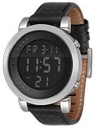 Vestal Digital Doppler Watch Brushed Black/Silver/Black
