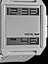 Vestal Digichord Watch White/Positive