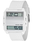 Vestal Digichord Watch White/Positive