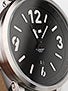 Vestal Doppler Slim Watch Brushed Black/Silver/Black