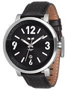 Vestal Doppler Slim Watch Brushed Black/Silver/Black