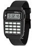 Vestal Data Mat Watch  Black/Black/Black