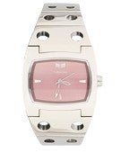 Vestal Mini Destroyer Polished Silver/Pink