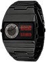 Vestal Metal Monte Carlo Watch Black/Black/Black/Red