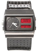 Vestal Monte Carlo Watch Black/Silver/Red