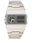 Vestal Metal Monte Carlo Watch Silver/Silver