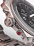 Vestal Restrictor Watch Brushed Silver/Silver/Black