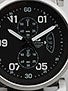 Vestal USS Observer Chrono Watch Blk/Silver/Brushed Blk