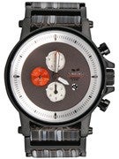 Vestal Plexi Watch Black with Grey Acetate