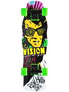 Vision Psycho Stick White Mini Cruiser Comp.  8.25x28.5