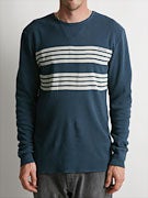 Volcom Black Stripe Longsleeve Thermal Shirt