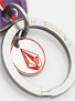 Volcom Girl's Party People Purple Keychain