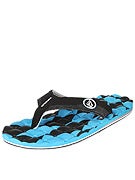 Volcom Recliner RCF Sandals  Black/Blue/BCB