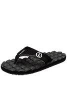 Volcom Recliner RCF Sandals  Black/White/BWH