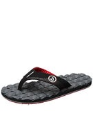 Volcom Recliner Creedler Sandals  Charcoal