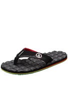 Volcom Recliner Creedler Sandals  Rasta