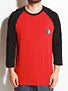 Volcom Stone Age 3/4 Sleeve Raglan Tee