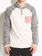 Volcom Tempest Hooded Henley Raglan Shirt