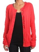 Volcom Girl's Willow Cardigan Sweater