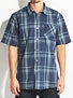 Volcom Why Factor Plaid S/S Woven Shirt