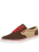 Vox Dan Drehobl Kruzer Shoes  Chocolate/Red/White