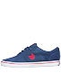 Vox Downlow Shoes  Navy/Red/White