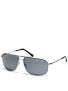 Von Zipper Berko Silver w/Grey Chrome Lens