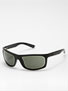 Von Zipper Conman Black Satin w/Grey Lens